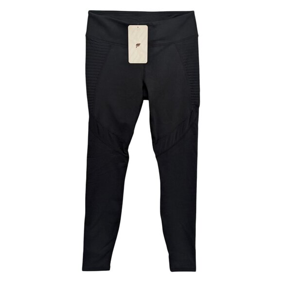 Fabletics Salar Statement Powerhold Leggings Womens Black Stretch Pants Size S - Picture 1 of 12